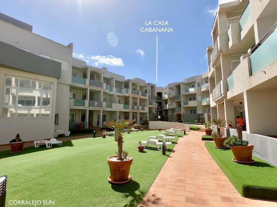 La Cabanana - Apartment W Pool And High-Speed Wifi Corralejo Buitenkant foto